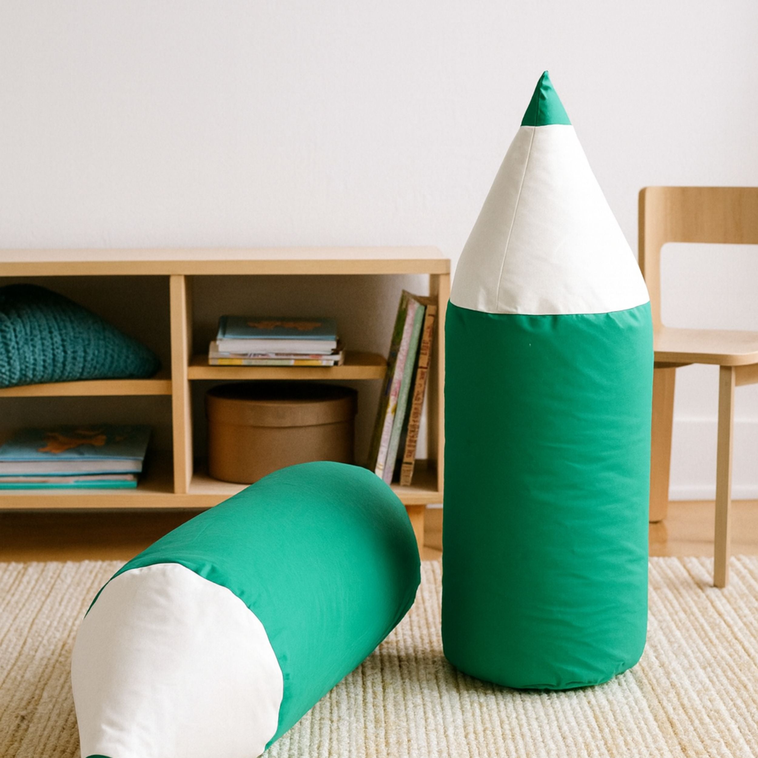 Puff Lápis Infantil - Green