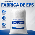 Saco de Isopor Triturado 300 Litros para Enchimento de Puffs, Almofadas e Concreto Leve na Construção Civil
