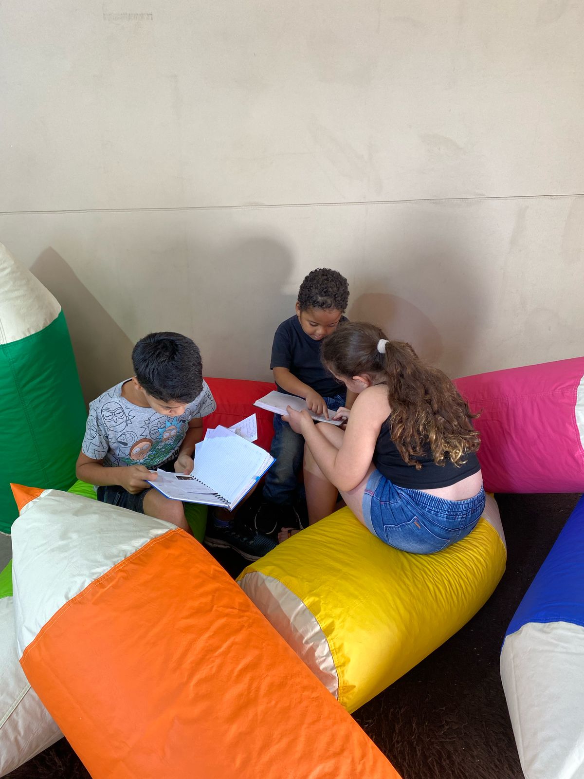 Puff Lápis Infantil - Orange